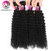 Cabello virgen crudo Kinky Curly Hair Packles Weave 10 pulgadas de 30 pulgadas Extensiones de cabello humano Weave 