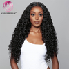 Angelbella Queen Doner Virgin Hair 13x4 Deep Wave HD Cabello humano frontal para mujeres