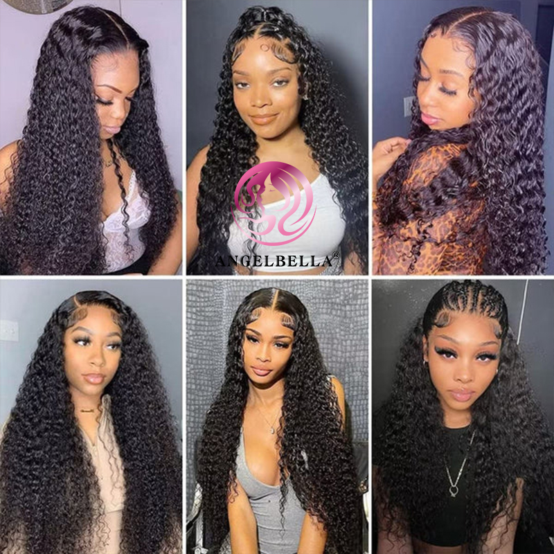 Angelbella DD Diamond Hair 13x4 HD Pelucas delanteras de encaje