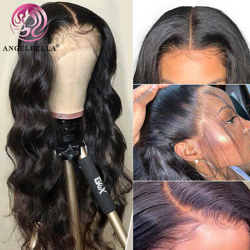 Angelbella DD Diamond Hair Transparent Cheap 13x4 Lace Body Wave Body Wig