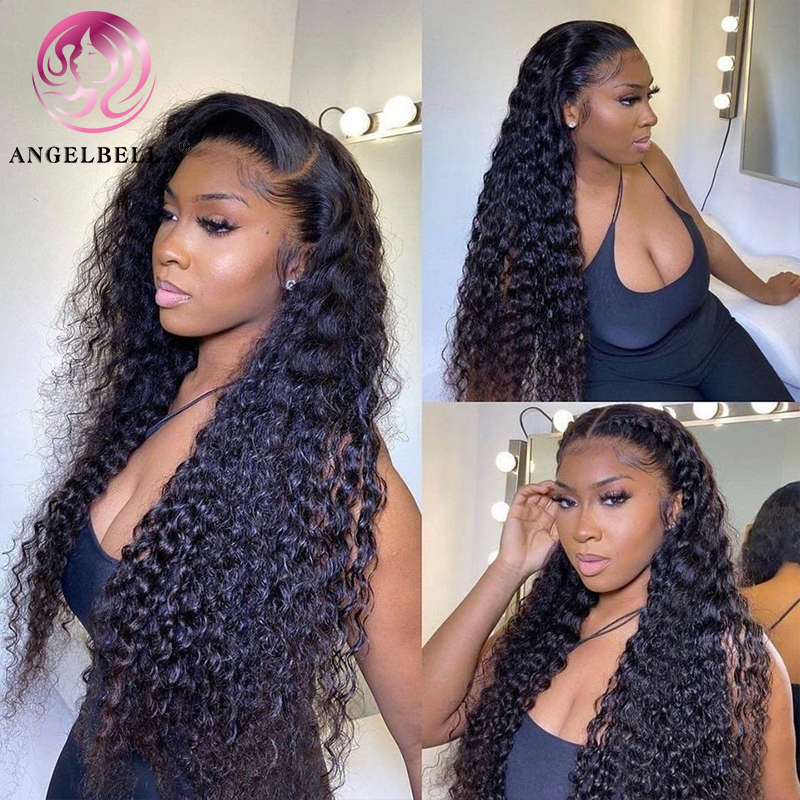 Angelbella DD Diamond Hair HD 13x4 Peluces delanteros de encaje pelucas de cabello humano para mujeres negras