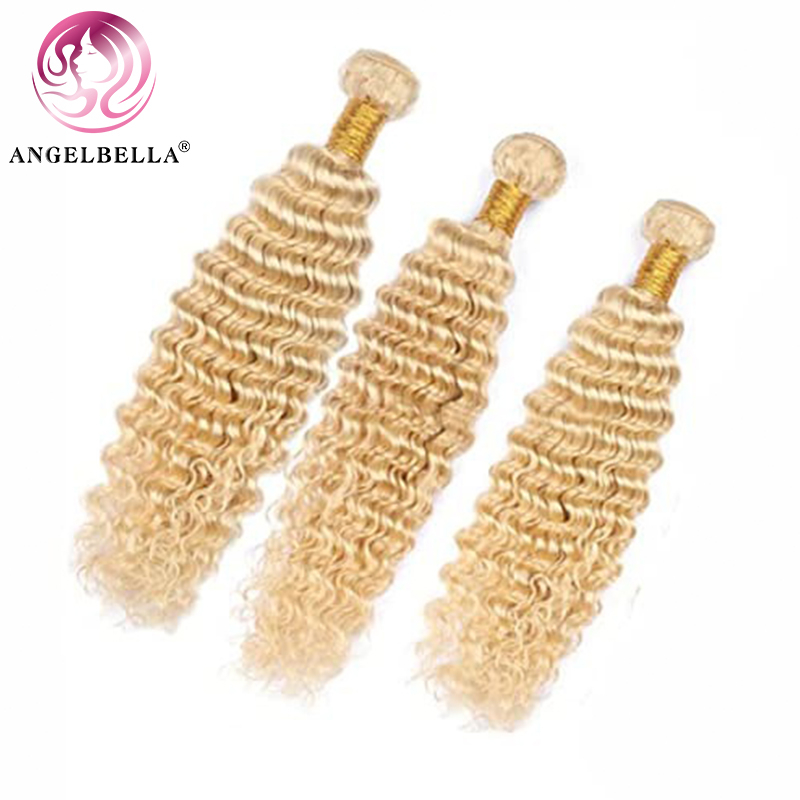 Angelbella Queen Doner Cabello virgen brasileño 613 Bundles de cabello humano crudo 